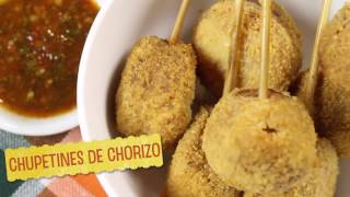 Chupetín de Chorizo  Receta por Tenedor Libre [upl. by Matazzoni]