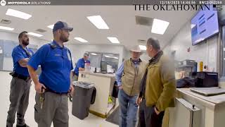 Bodycam shows Muscogee tribal police Okmulgee County jail dispute over nonNative mans arrest [upl. by Waxman]