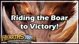 Hearthstone Riding the Boar to Victory [upl. by Obellia]