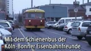 Mit dem Schienenbus von Wesseling HGK nach KölnGodorf Hafen [upl. by Eulalia]