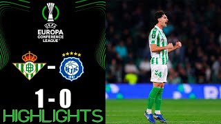 Real Betis vs HJK 10 Resumen  UEFA Conference League  20242025 [upl. by Atilegna]