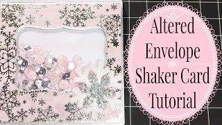 Easy Envelope Shaker Card Tutorial [upl. by Nylanaj]