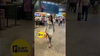 Shirley Setia Looks Pretty As She Gets Clicked At The Airporttrending viral youtubeshorts viral [upl. by Koerlin]