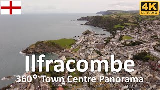 Breathtaking Aerial Tour of Ilfracombe Devon in 4K [upl. by Issej]