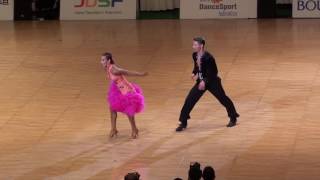 WDSFJDSF The 19th Tokyo Open Latin【Final Jive】Marius Andrei BALAN amp Khrystyna MOSHENSKA [upl. by Atiluap]