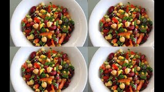 Red kidney bean salad recipe  Red beans salad  food  cooking  recipes  Mai Ismail Channel [upl. by Gasper]