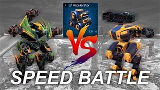 【War Robots】NEW Accelerator Module  Loki VS Hellburner Speed Comparison  Test Server 52 [upl. by Quintessa298]