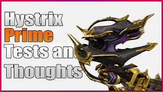 Hystrix Prime builds tests and thoughts  Warframe [upl. by Westland]