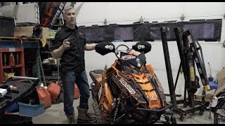 XTREME AIR VENTS Install Polaris AXYS NO MORE POWDER BOG [upl. by Coulombe]