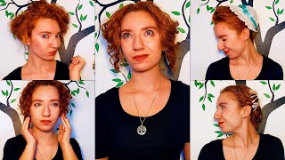 7 Easy Historical Hairstyles for Naturally Curly Hair  Historybounding Hair Tutorial [upl. by Narahs]