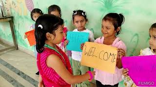 NANHI DUNIYA INTERNATIONAL SCHOOL 🏫 SATNA childrens day celebration 🎊202425 ❤️ [upl. by Ameluz]