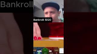 How To Make 210 in 1 Min Biggest Baccarat 3 Hand Push I Have Ever DONE casino gambling cards [upl. by Edrahs]