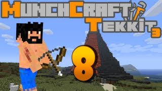 MunchCraft Tekkit  Episode 8  Bad Sheep Hunting [upl. by Lleira108]