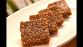 Coconut jaggery burfi Thengai vellam burfiNo white sugar only in 10 min Easy diwali sweet [upl. by Cordi]