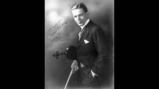 Albert Spalding violin  Melody in F Op 3 No 1 Rubinstein arr Spalding 1917 [upl. by Leumhs]