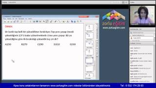 Matematik KPSS Egitim Videolari Zorlu Eğitim 04 [upl. by Attiuqram]