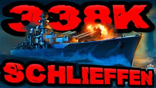 Schlieffen drückt 338K DMG GÖÖRRMANY im quot300K Clubquot ⚓️ in World of Warships 🚢 [upl. by Brucie432]