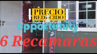 💲💲💲 Casa de venta con 6 Reacmaras y PRECIO REDUCIDO 💲💲💲 [upl. by Lewin]