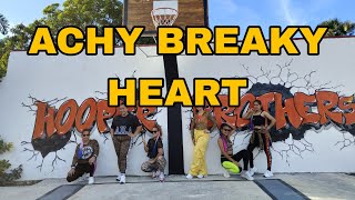 ACHY BREAKY HEART REMIX• Dj Ericnem• HUNKERGIRLZ• ZUMBA FITNESS• HunkerGirlz [upl. by Rolan]