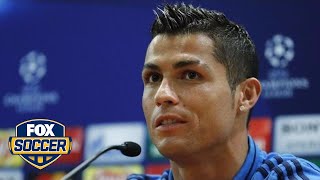 Ronaldo storms out of Real Madrid press conference in Rome  FOX SOCCER [upl. by Dorri]