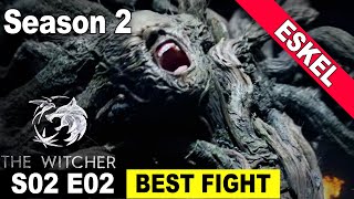 The Witcher Season 2 Episode 2 BEST FIGHT SCENE  Geralt vs ESKEL FIGHT [upl. by Notsej]