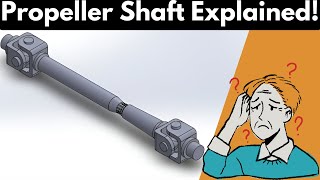 What Is a Propeller Shaft Design and Types Explained [upl. by Nahtonoj736]