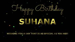 Happy Birthday Suhana [upl. by Elvah115]