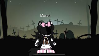 MARSHY IS DEAD gacha club parody TW GUNSHOTS [upl. by Olegna401]