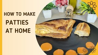 Delicious Patties Recipe  Veg Puff  Paneer Patty at Home  4kQuality [upl. by Hunger]