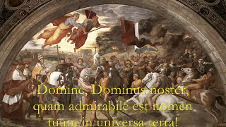 Domine Dominus Noster  Gregorian Chant Catholic Hymns [upl. by Lucania]