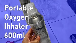 Portable oxygen inhaler for home use 600ml [upl. by Frederico797]