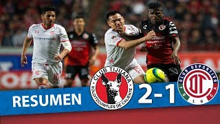 Xolos 21 Toluca  Semifinales  Clausura 2018 [upl. by Gregson]