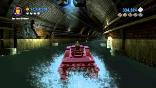 LEGO City Undercover 100 Guide  Grand Canal Overworld Area  All Collectibles [upl. by Cathyleen]