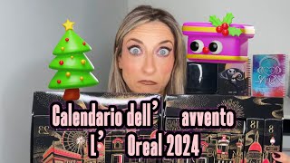 Calendario dell’Avvento L’OREAL 2024  Mi sono divertita un sacco 🤩 [upl. by Atsyrhc]