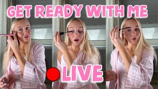 Get Ready With Me LIVE  MaVie Noelle [upl. by Ailic]