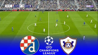 LIVE 🔴 DINAMO ZAGREB vs QARABAG  UEFA Champions League 20242025 Play Off  Simulation Realistic [upl. by Cornelia319]