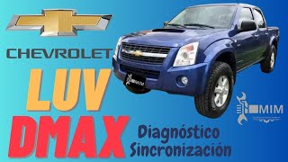 CHEVROLET LUV DMAX 2008 DIAGNOSTICO DE SINCRONIZACION VALVULAR [upl. by Amikehs121]