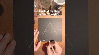 How to draw the perfect Triangle Fast [upl. by Rugg]