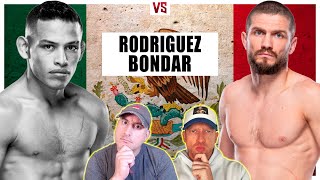 UFC Mexico Luis Rodríguez vs Denys Bondar Prediction Bets amp DraftKings [upl. by Nevad]