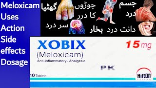 xobix tablet used for in urdu  xobix 15 mg tablet uses  xobix 15 mg  meloxicam  xobix meloxicam [upl. by Peltz410]