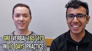 GRE Verbal Perfect Score in 10 Days  Tips by 98th Percentile Student [upl. by Naliorf]