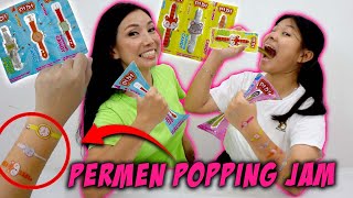 PESTA PERMEN POPPING JAM DARI CIKI BERHADIAH  TANGAN WARNA WARNI  Drama Vlog Lucu [upl. by Aydin888]