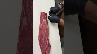 Mastering A5 Kobe Tying amp Cutting Perfect Tenderloin Steaks [upl. by Aneehsat628]