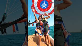 Dubai Parasailing Tour  The Ultimate Couple’s Adventure  Dubai Water Sports Parasailing dubai [upl. by Namyh494]