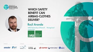 IMRSC24  Raúl Aranda quotWhich safety benefit can airbagclothes deliverquot [upl. by Donn]