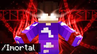 COMO ME TORNEI IMORTAL NESSE SERVIDOR DE MINECRAFT  Minecraft Odisseia [upl. by Hannala350]