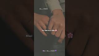 Mai tere naal pure sare chaa karne😘❤️ Whatsapp romantic status  New punjabi love song shorts [upl. by Henn321]