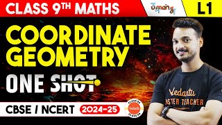 Coordinate Geometry in OneShot  CBSE Class 9 Maths Chapter 3  UMANG  CBSE 2025 Maths [upl. by Acirderf94]