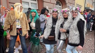 Großer Fastnachtsumzug 2024  Karneval in BadenWürttemberg Deutschland  Fasnet [upl. by Arual]