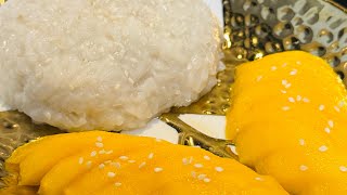 Mango Sticky Rice  Easy Mango Dessert [upl. by Cleve]